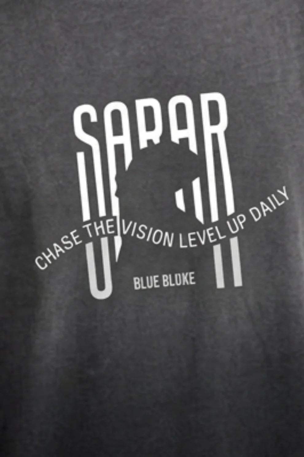 Black SAR Oversized T-Shirt - Black Out