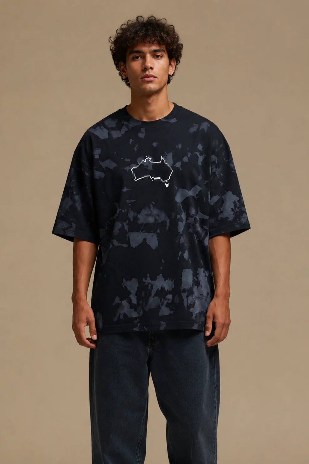 Black ASTRL Oversized T-Shirt - Black Out