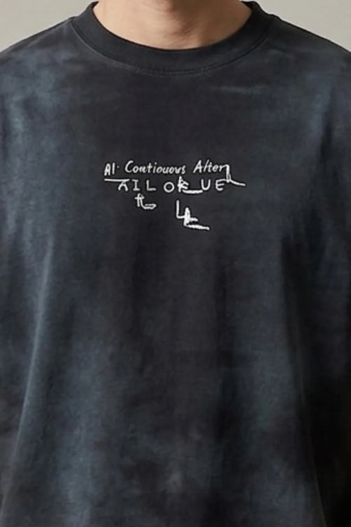 Black US Oversized T-Shirt - Black Out