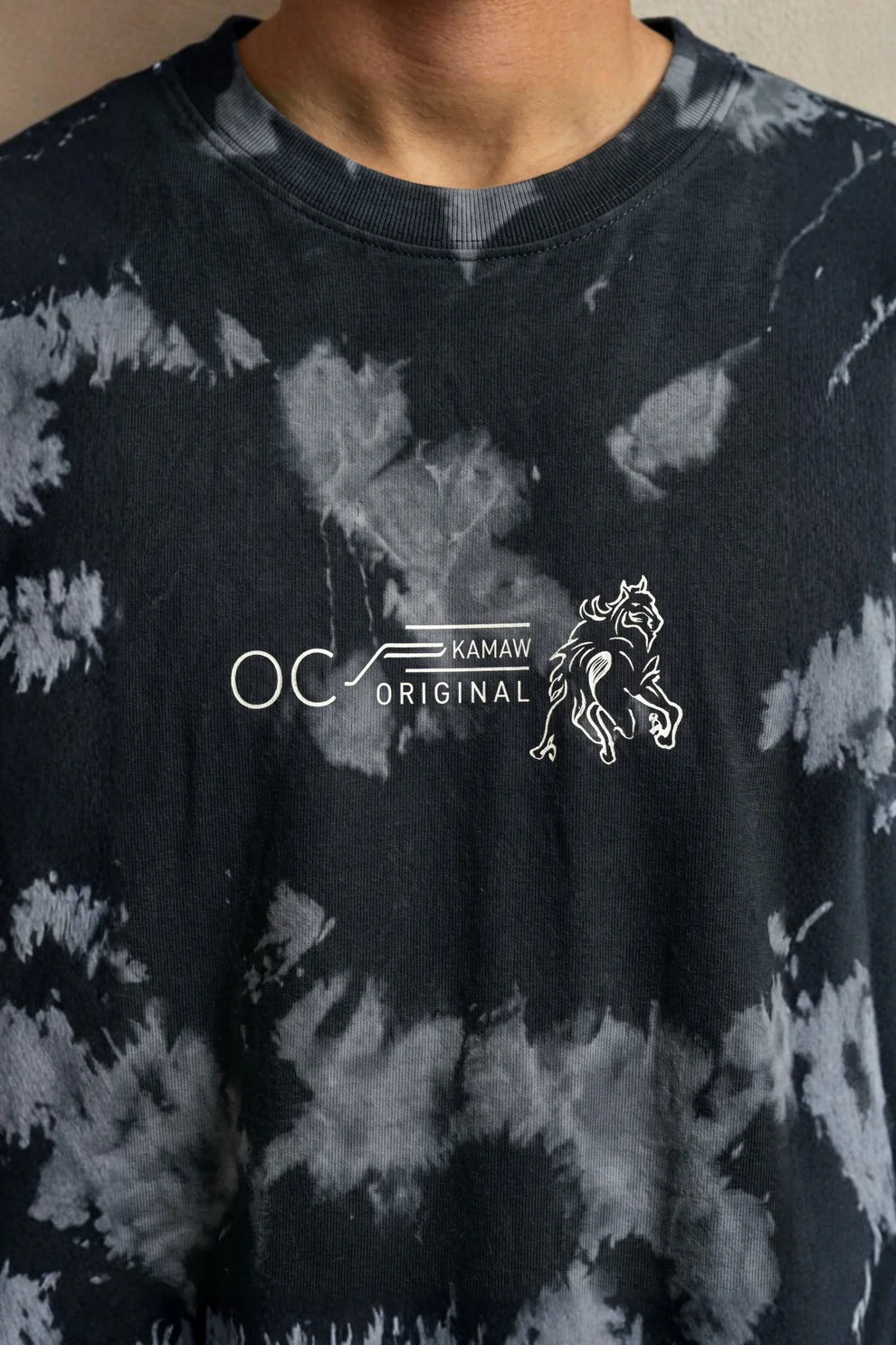 Black DC Oversized T-Shirt - Black Out