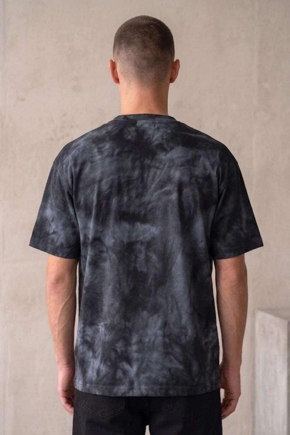 Men's Black BLD Oversized T-Shirt - Black Out