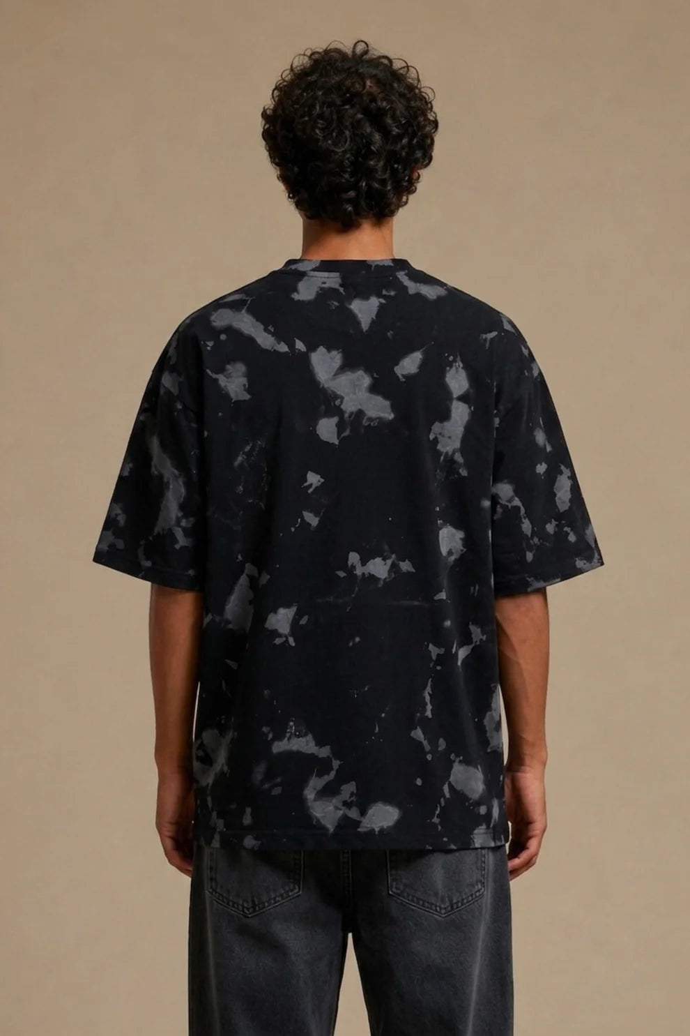 Black DC Oversized T-Shirt - Black Out