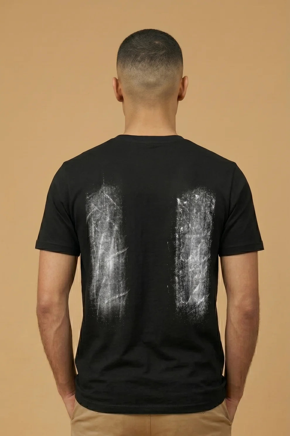 Black JP Oversized T-Shirt - Black Out