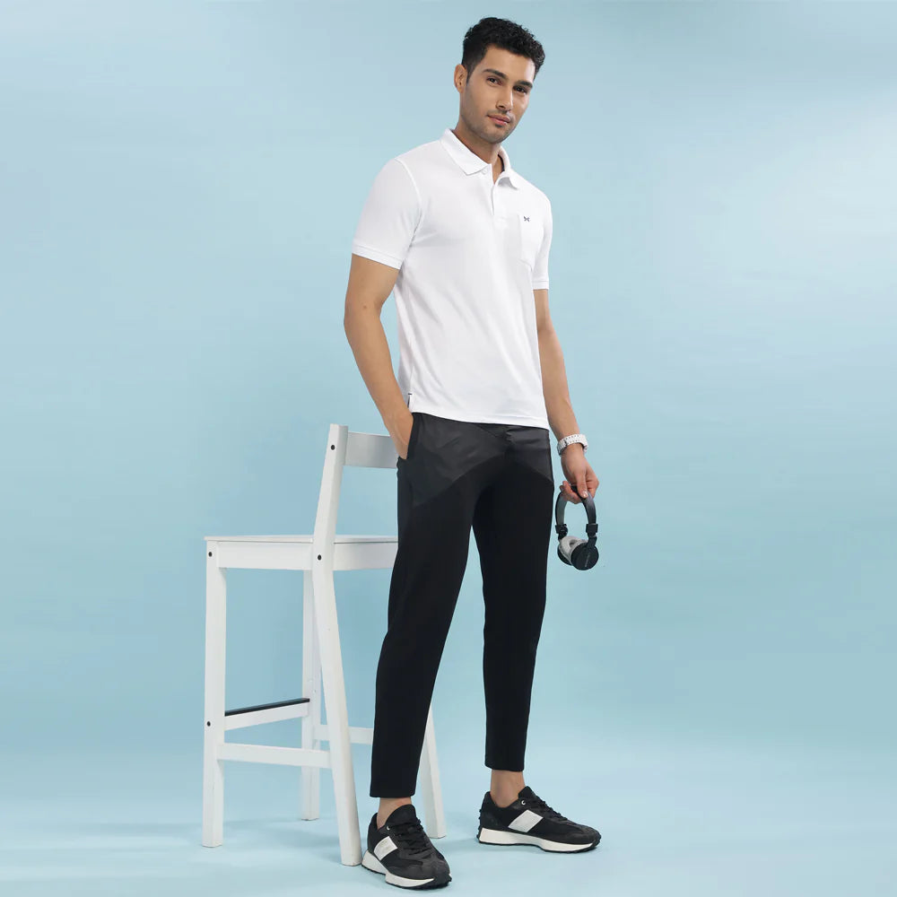 Classic White Polo T-Shirt for Men