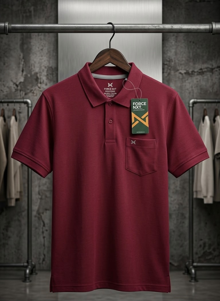 Premium Maroon Polo T-Shirt for Men