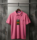 Stylish Pink Polo T-Shirt for Men