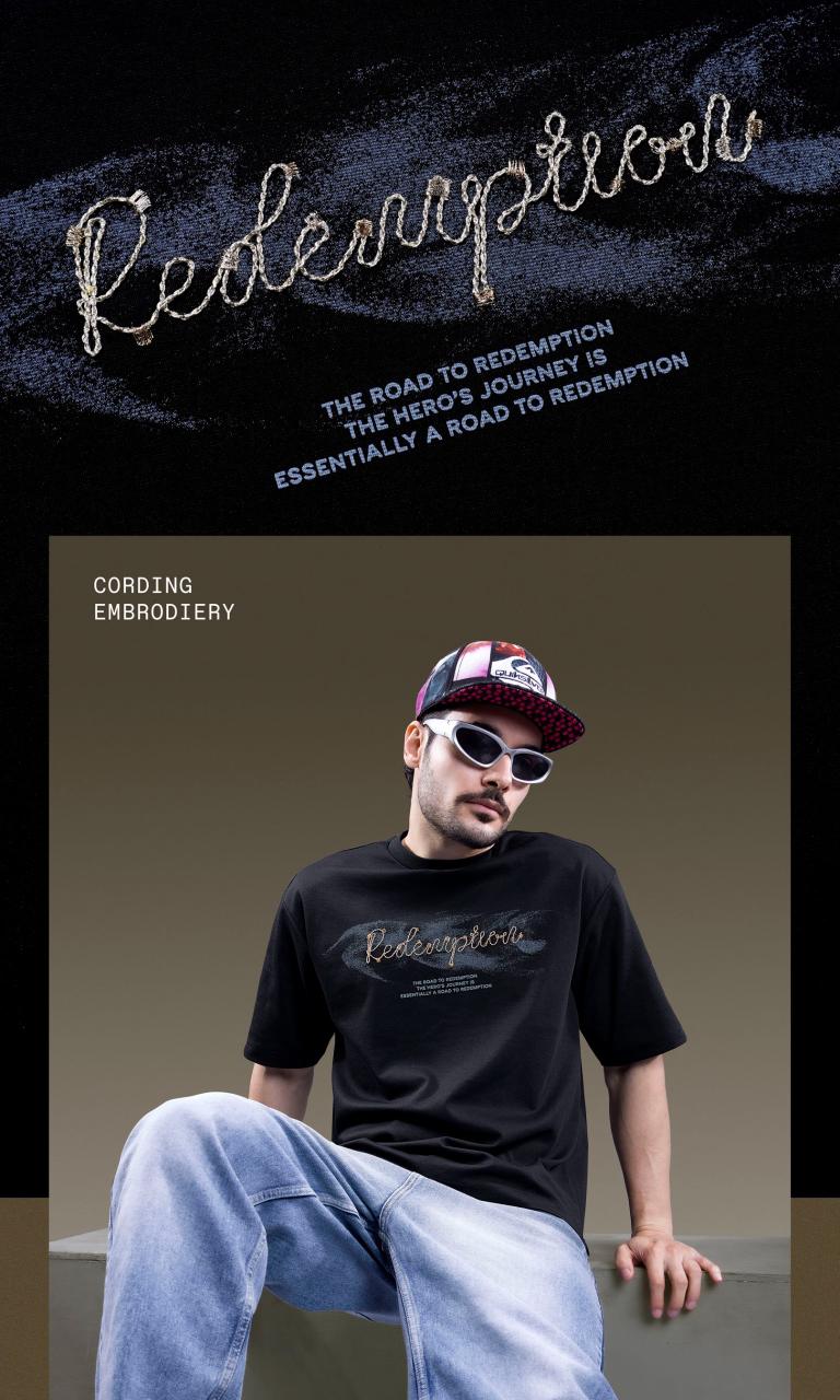 Premium Oversized Drop Shoulder T-Shirt - Black & B.Gray