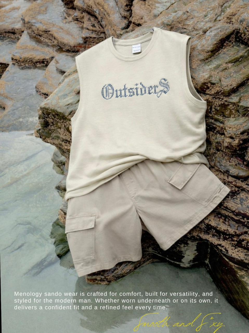 Premium Sage Green Cotton Tank Top