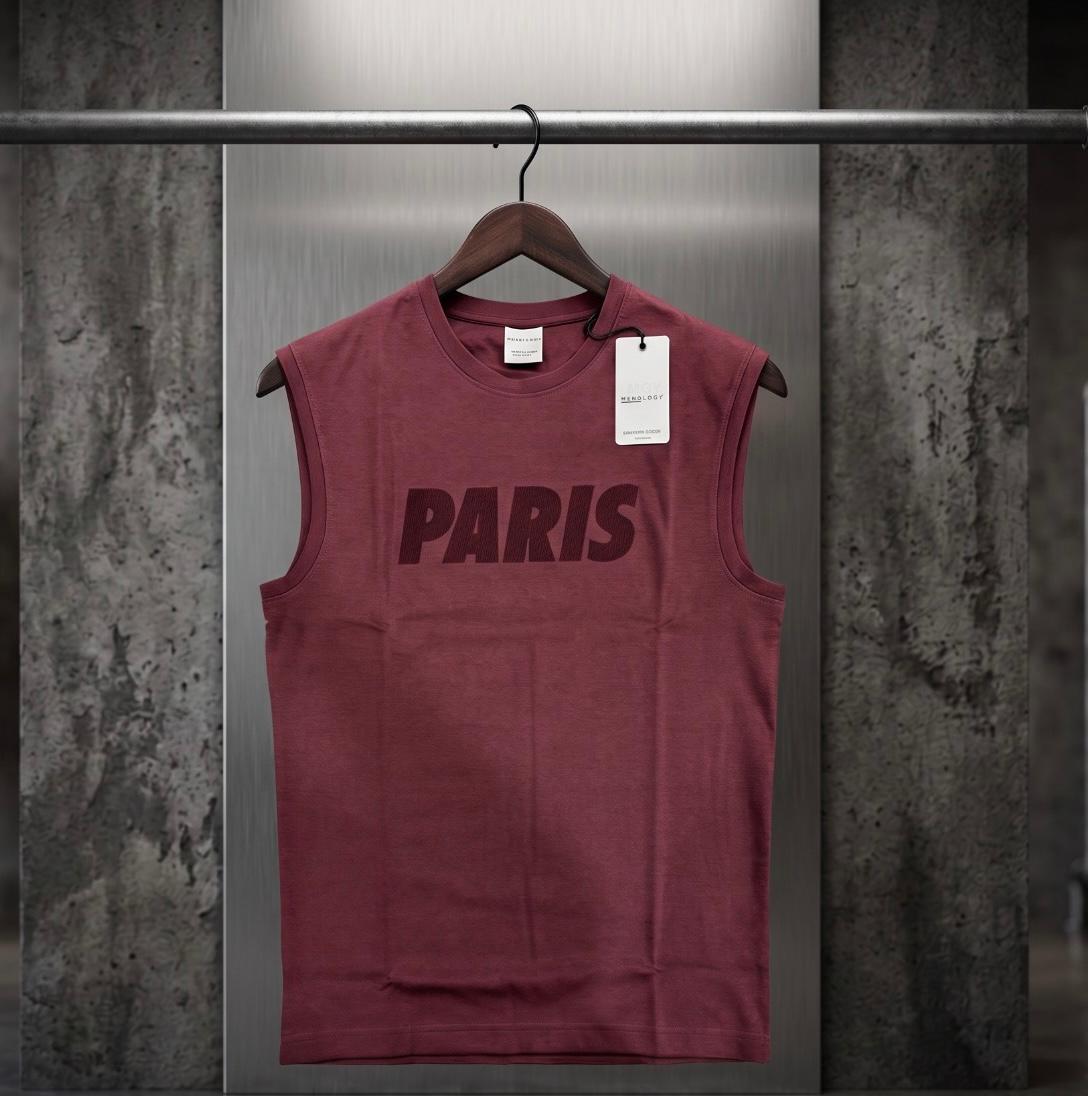 Premium Cherry Wood Cotton Tank Top