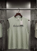 Premium Sage Green Cotton Tank Top