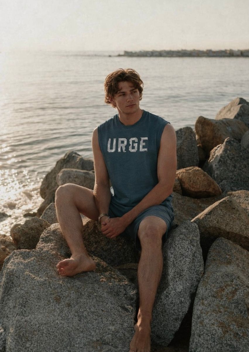 Premium British Green Cotton Tank Top