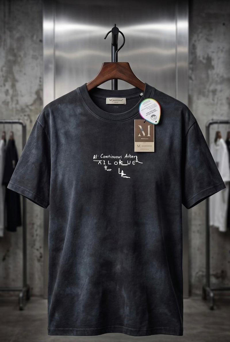 Black US Oversized T-Shirt - Black Out