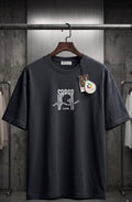 Black SAR Oversized T-Shirt - Black Out